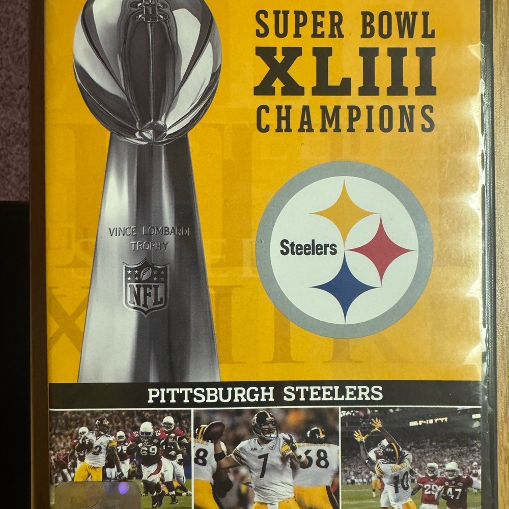 Super Bowl XLIII Champions Pittsburgh Steelers DVD